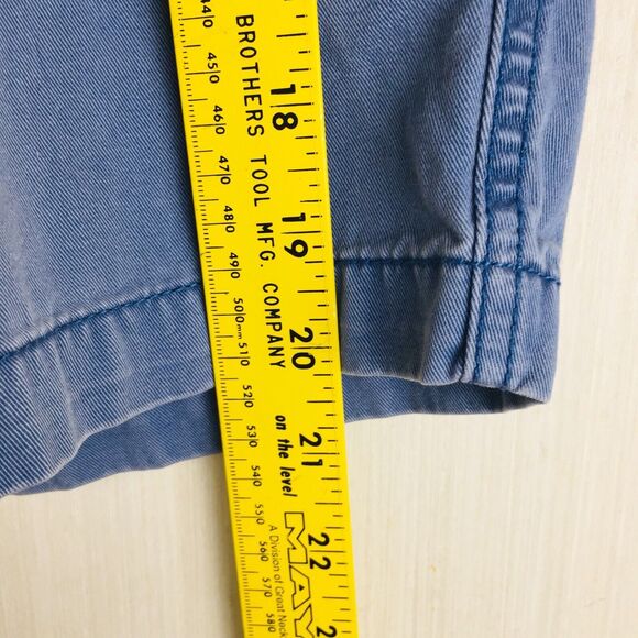 TOMMY BAHAMA Men's Blue Chino Cotton Flat Front Relax Shorts Vacation Resort 40 - Picture 9 of 12